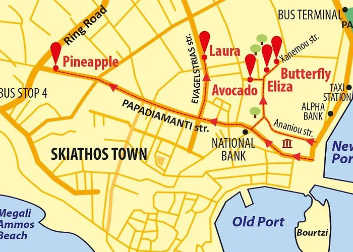 Guest house Laura Skiathos 3*